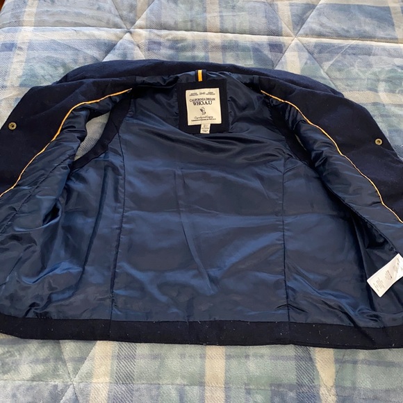 NAVY VARSITY Puffer vest L womens - Picture 6 of 11